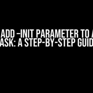 How to Add –init Parameter to AWS ECS Task: A Step-by-Step Guide